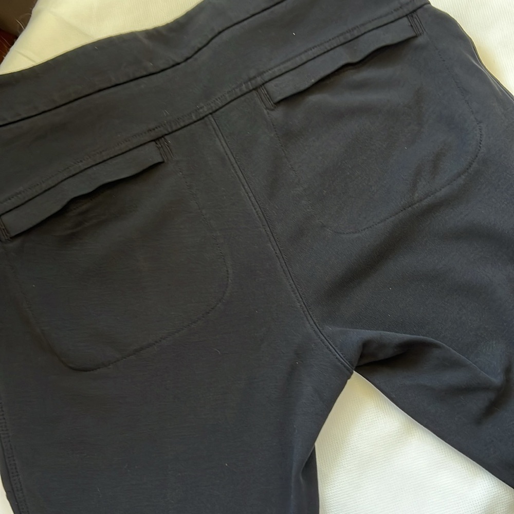 Athleta Ponte Moto 2 Skinny Pant Black Size 4 Stretch Wrinkle Resistant Packable - Picture 12 of 15